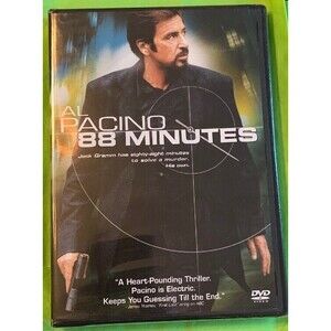 NEW SEALED 88 Minutes Al Pacino Movie DVD Special Features Alternate Ending